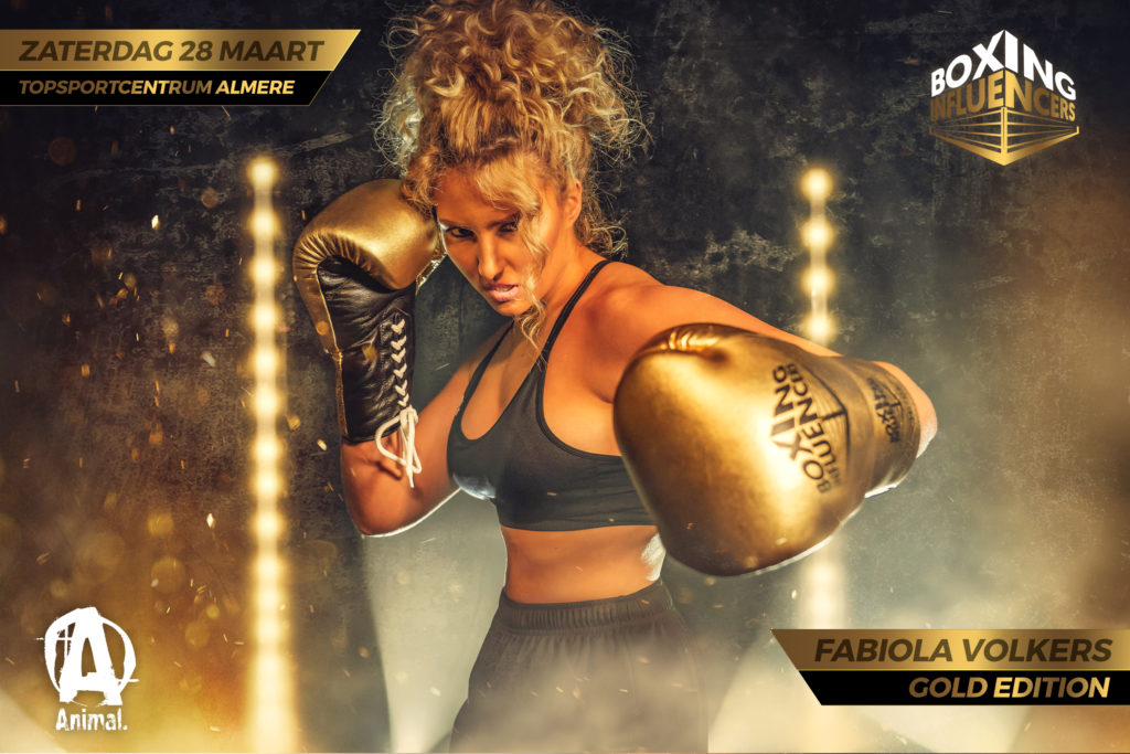 Fabiola Volkers Boxing Influencers Gold Edition